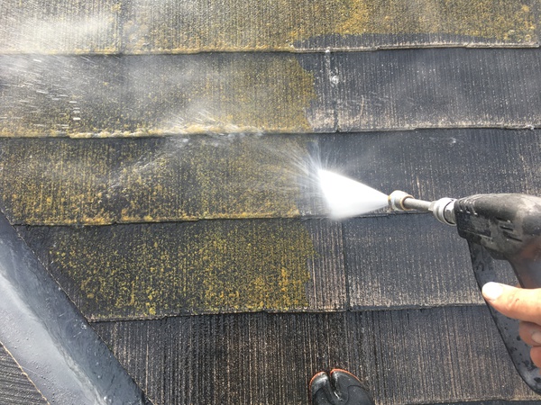 豊田市 K様邸 屋根・外壁ﾌｯｿｺｰｽ　屋根塗装　高圧洗浄