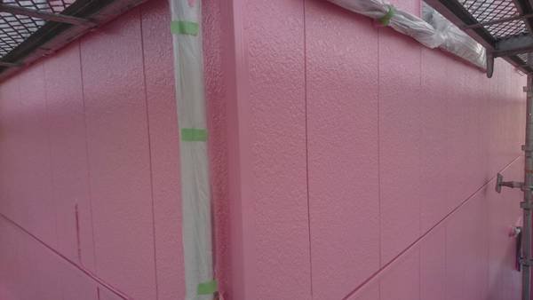 額田郡 H様邸  屋根・外壁塗装 RSシルバーグロスSiコース中塗り完了