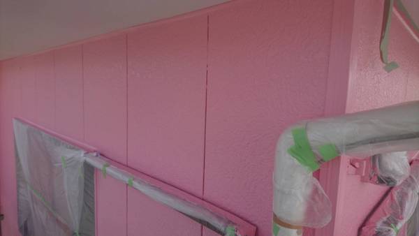 額田郡 H様邸  屋根・外壁塗装 RSシルバーグロスSiコース上塗り完了