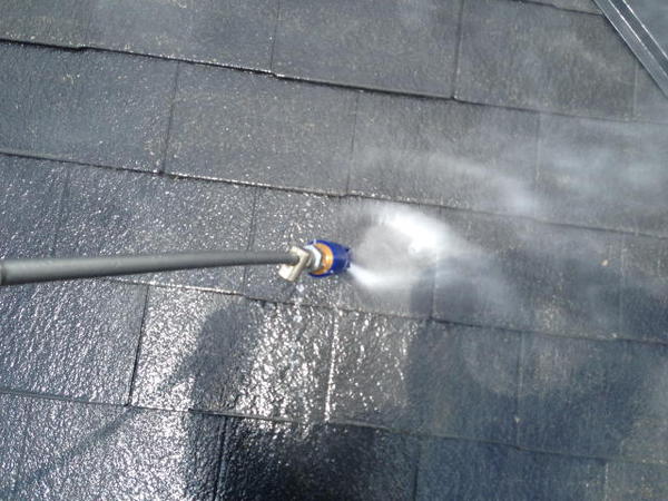 安城外壁　屋根高圧洗浄