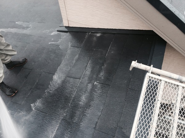 岡崎市 Ｓ様邸 外壁塗装 無機塗装コース　屋根フッソコース高圧洗浄