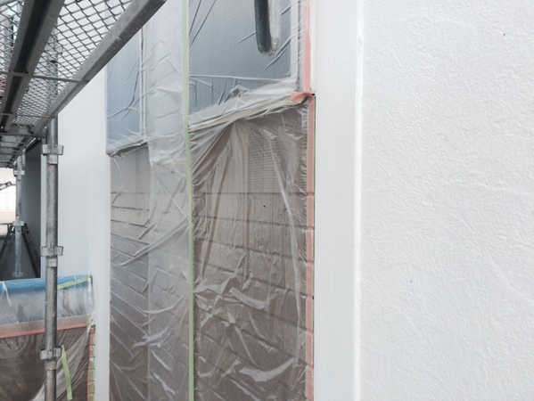 豊田市　F様邸　戸建　屋根・外壁塗装　フッソコースシーラ完了外壁
