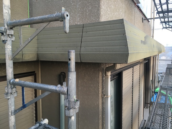 豊田市　H様邸　戸建　外壁・屋根ﾌｯｿｺｰｽ　外壁塗装施工前1