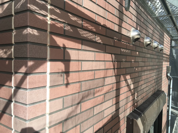 刈谷市　O様邸　外壁塗装　ﾌｯｿ・多模様コース　　外壁塗装　施工前2