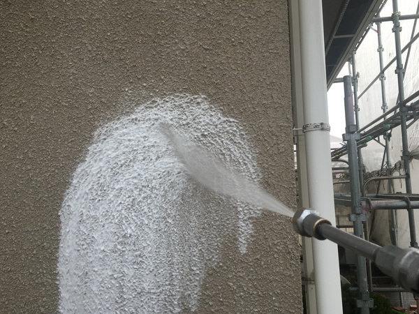 刈谷市　K様邸　屋根・外壁ﾌｯｿｺｰｽ　バイオ洗浄塗布