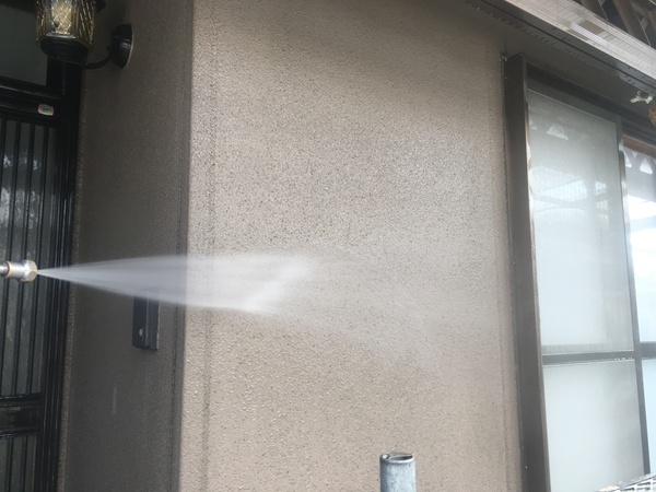 豊田市　H様邸　屋根・外壁塗装ｼﾘｺﾝｺｰｽ　外壁塗装　高圧洗浄
