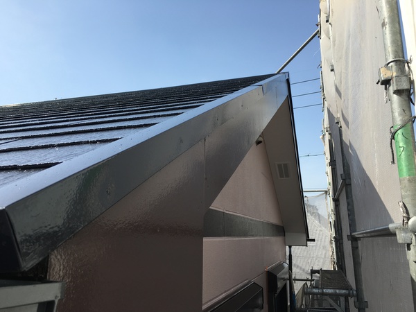 岡崎市　Ｏ様邸　屋根外壁塗装　ﾌｯｿｺｰｽ　付帯塗装　施工完了2