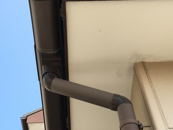 岡崎市 O様邸 屋根・外壁ﾌｯｿｺｰｽ　付帯塗装　樋施工前