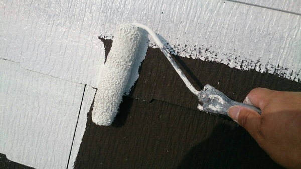 岡崎市 O様邸 屋根・外壁ﾌｯｿｺｰｽ　屋根塗装　アレスクールプライマー