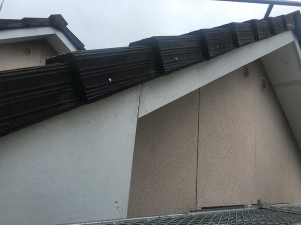 豊田市 O様邸 屋根・外壁ｼﾘｺﾝｰｽ　付帯塗装　施工前