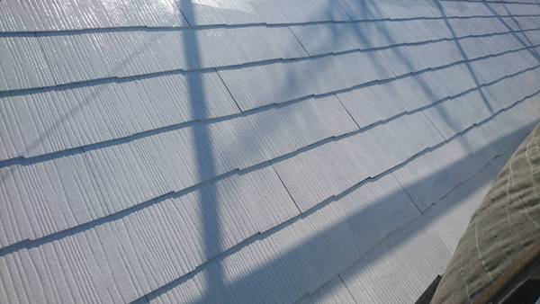 額田郡 H様邸  屋根・外壁塗装 RSシルバーグロスSiコース屋根下地処理完了
