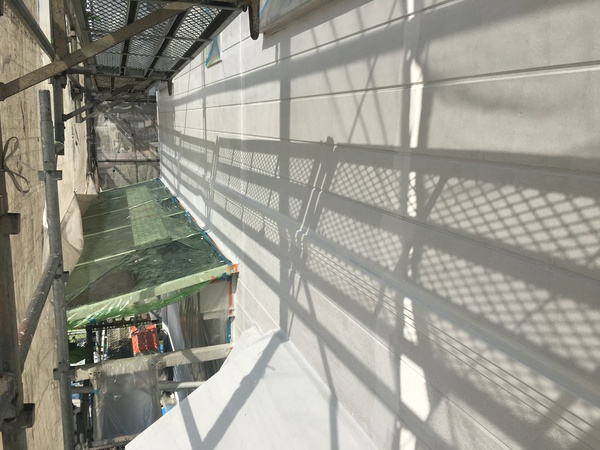 豊田市 K様邸 屋根・外壁フッソコース下塗り完了