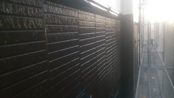 名古屋市 O様邸 屋根・外壁フッソコース下塗り完了
