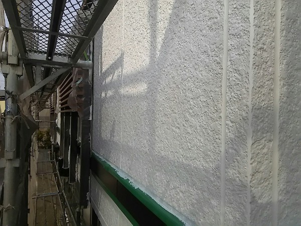 豊田市 N様邸 外壁フッソコース 外壁塗装　下塗り完了