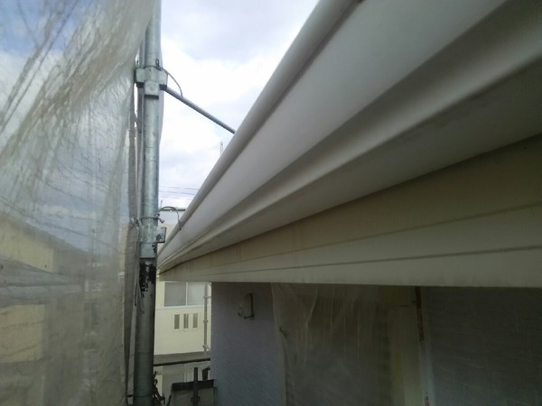 豊田市 N様邸 戸建 屋根・壁塗装 多彩模様コース　外壁塗装　付帯施工前