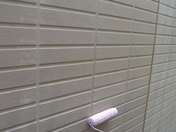 西尾市　Ｊアパート　Ｄ棟　外壁塗装　屋根塗装　シリコンコースシーラ塗布