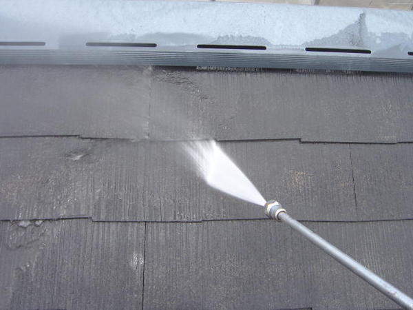 西尾市　Ｊアパート　Ｄ棟　外壁塗装　屋根塗装　シリコンコース屋根高圧洗浄150キロ