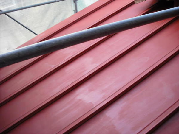 豊田市　H様邸　戸建　外壁塗装　シリコンコース屋根錆止め完了