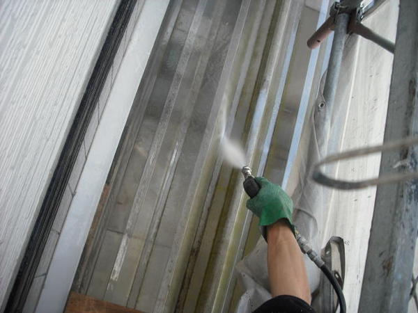 豊田市　F様邸　戸建　外壁塗装　無機コース高圧洗浄150キロ窓