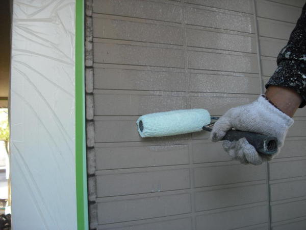 刈谷市　Jアパート　外壁塗装　屋根塗装　シリコンコース下塗りシーラ