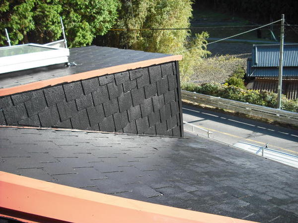 豊田市　Ｆ様邸　戸建　外壁塗装　フッソコース屋根下塗り完了