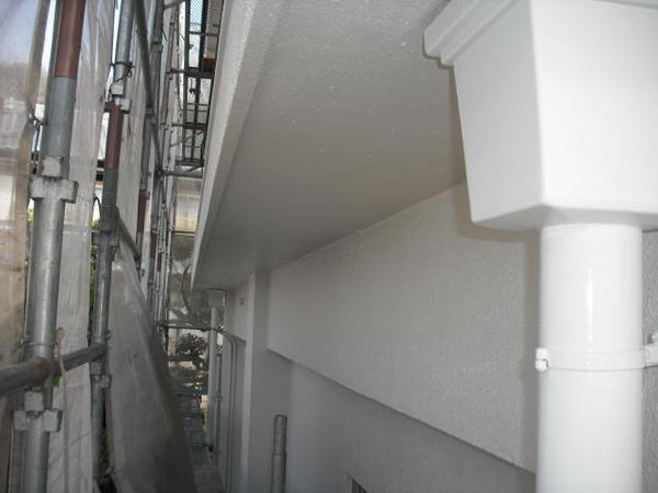 豊田市　H様邸　戸建　外壁塗装　シリコンコース上塗り完了