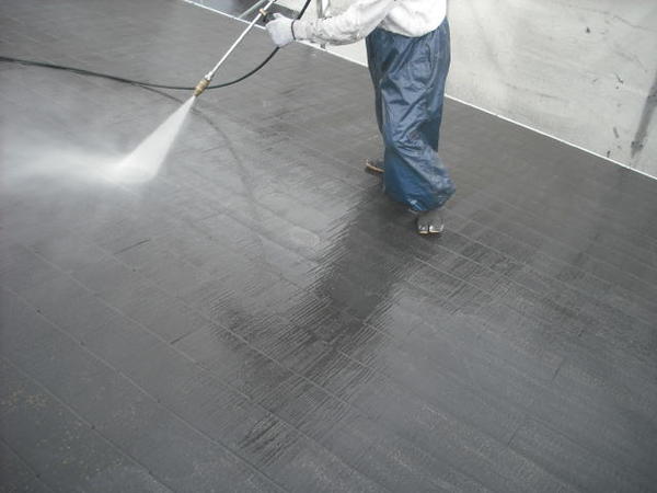 西尾市 Ｊアパート G棟 外壁塗装 屋根塗装 シリコンコース高圧洗浄屋根