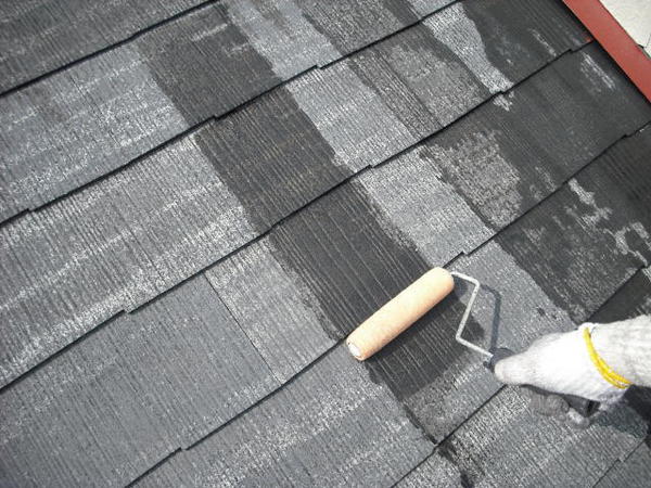 西尾市 Ｊアパート K棟 外壁塗装 屋根塗装 シリコンコース屋根下塗りシーラ塗装