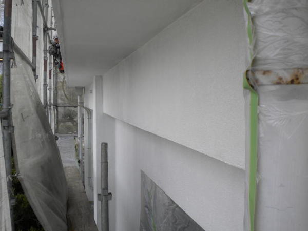 豊田市　H様邸　戸建　外壁塗装　シリコンコース下塗り完了