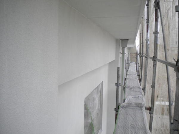 豊田市　H様邸　戸建　外壁塗装　シリコンコース下塗り完了2