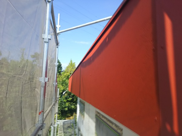 名古屋市 ヴェリーフラワー 店舗 屋根・外壁塗装 シリコンコース付帯錆止め完了