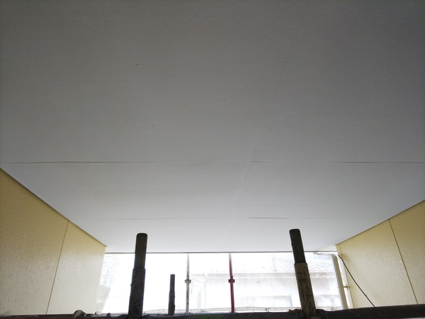 豊明市 Sアパート2 屋根・ 外壁塗装 RSシルバーグロスSiコース付帯完了後②