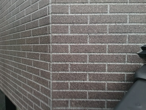 岡崎市　H様邸　戸建　外壁塗装　ﾌｯｿ・多模様コース外壁完了1