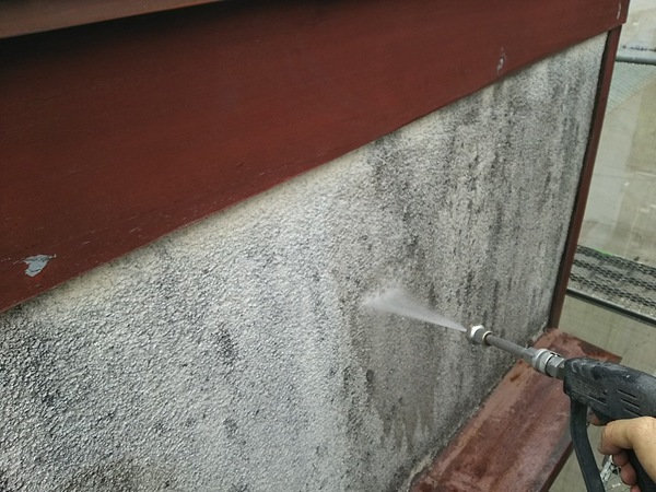 名古屋市　O様邸　戸建　屋根・外壁塗装シリコンコース高圧洗浄外壁高圧中