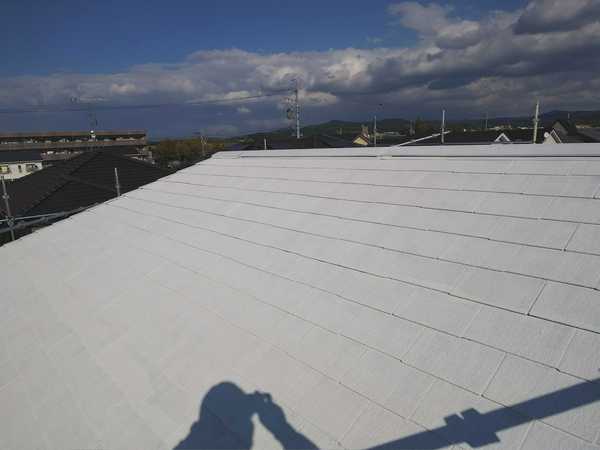 岡崎市 Ｈ様邸 屋根・外壁塗装 RSﾀﾞｲﾔﾓﾝﾄﾞｺｰｽ屋根プライマー塗装完了