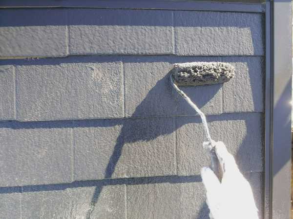 岡崎市 Ｈ様邸 屋根・外壁塗装 RSﾀﾞｲﾔﾓﾝﾄﾞｺｰｽ屋根上塗り中