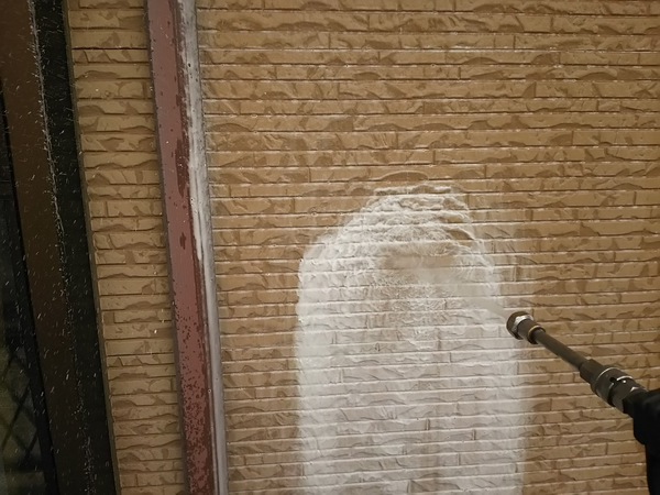 安城市　S様邸　屋根外壁塗装　ﾌｯｿ多模様ｺｰｽ　外壁塗装　バイオ洗浄
