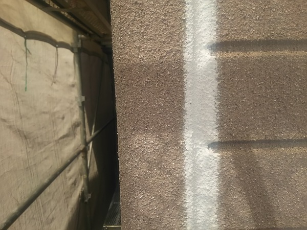 岡崎市　Ｏ様邸　屋根外壁塗装　ﾌｯｿｺｰｽ　外壁塗装　ブリード完了