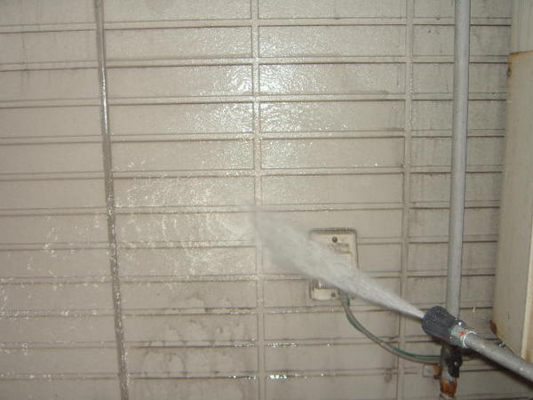 刈谷市　Jアパート　B棟　外壁塗装　屋根塗装　シリコンコース高圧洗浄150キロ外壁