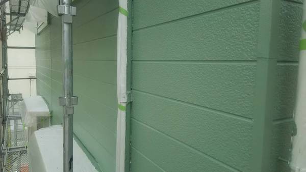 豊田市　H様邸　屋根・外壁ﾌｯｿｺｰｽ　外壁中塗り完了