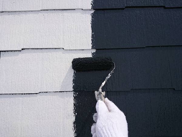 岡崎市 Ｙ様邸 外壁塗装RSｺﾞｰﾙﾄﾞSi・ RSﾀﾞｲﾔﾓﾝﾄﾞｺｰｽ屋根中塗り中