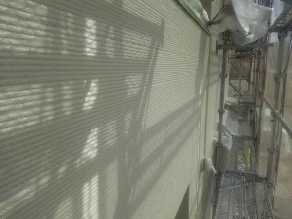 蒲郡市 Y様邸 屋根・外壁ﾌｯｿｺｰｽ　外壁塗装　中塗り完了