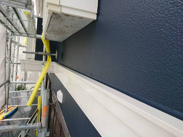 刈谷市O様邸 屋根・ 外壁RSゴールドSI上塗り完了