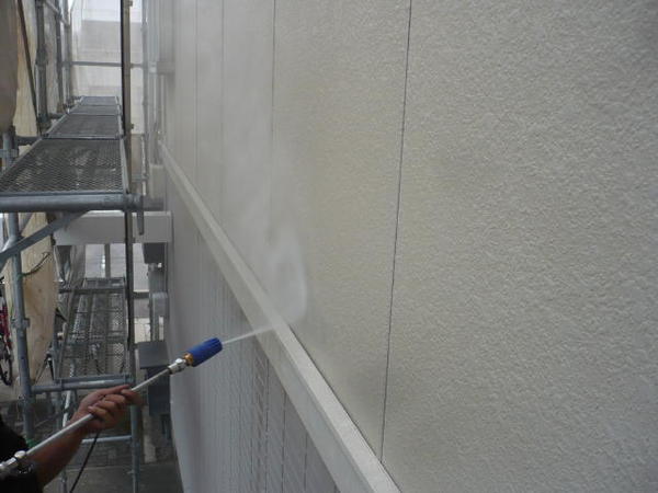 西尾市 Ｊアパート F棟 外壁塗装 屋根塗装 シリコンコース外壁高圧洗浄