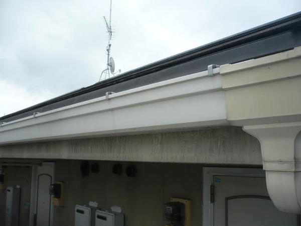 西尾市 Ｊアパート H棟 外壁塗装 屋根塗装 シリコンコース付帯塗装前