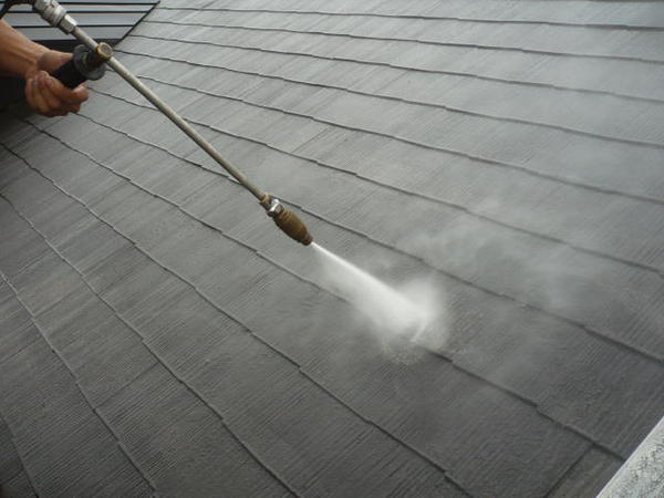 西尾市 Ｊアパート H棟 外壁塗装 屋根塗装 シリコンコース屋根高圧洗浄150キロ