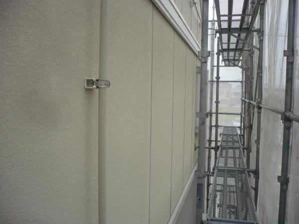 西尾市 Ｊアパート I棟 外壁塗装 屋根塗装 シリコンコース施工前壁