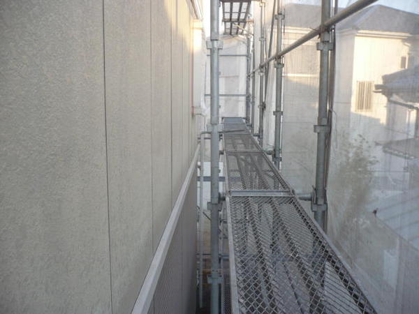 西尾市 Ｊアパート K棟 外壁塗装 屋根塗装 シリコンコース外壁施工前1
