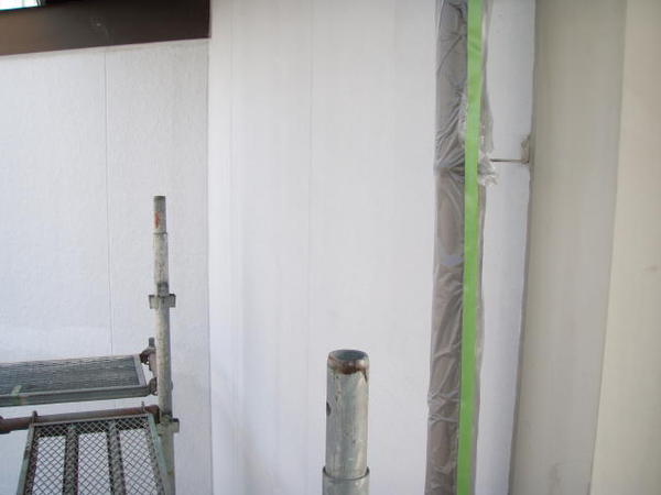 豊田市　K様邸　戸建　外壁塗装　屋根塗装　シリコンコース下塗り完了外壁1