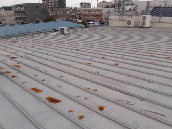 岡崎市 K社様 事務所棟屋根塗装 外壁塗装 シリコンコース施工前3